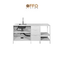 Kabinet Kitchen Set Bawah Besi dengan Bak Cuci 4
