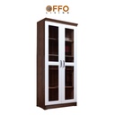 Lemari Hias Rendah 3 Laci Walnut 2