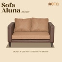 Sofa Aluna 2 Dudukan Hitam 4