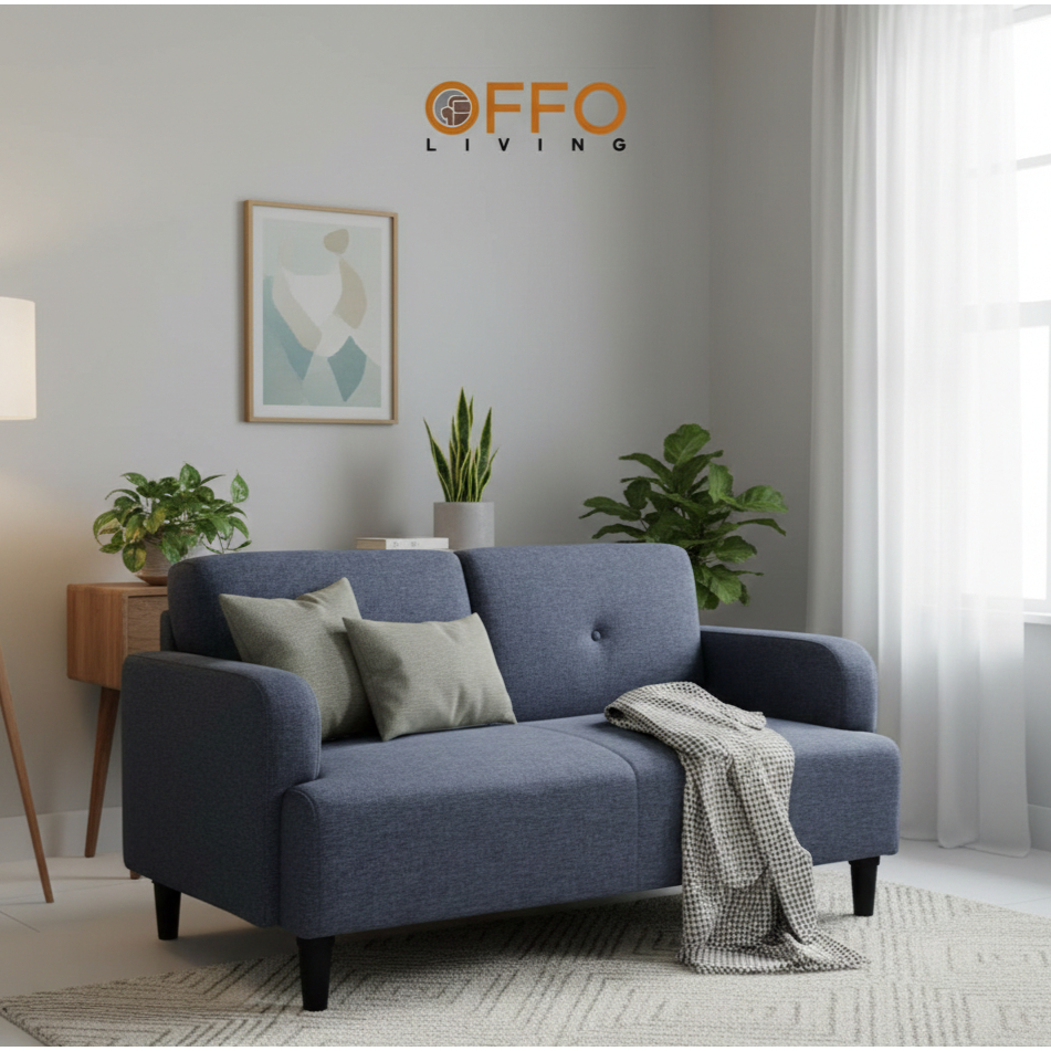 Sofa Kimmy 2 Dudukan Cokelat 6