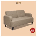 Sofa Kimmy 2 Dudukan Edisi Spesial Cokelat Muda 3