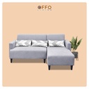 Sofa L Capella Abu-Abu 4