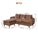 Sofa L Valerie Abu-Abu Tua 5