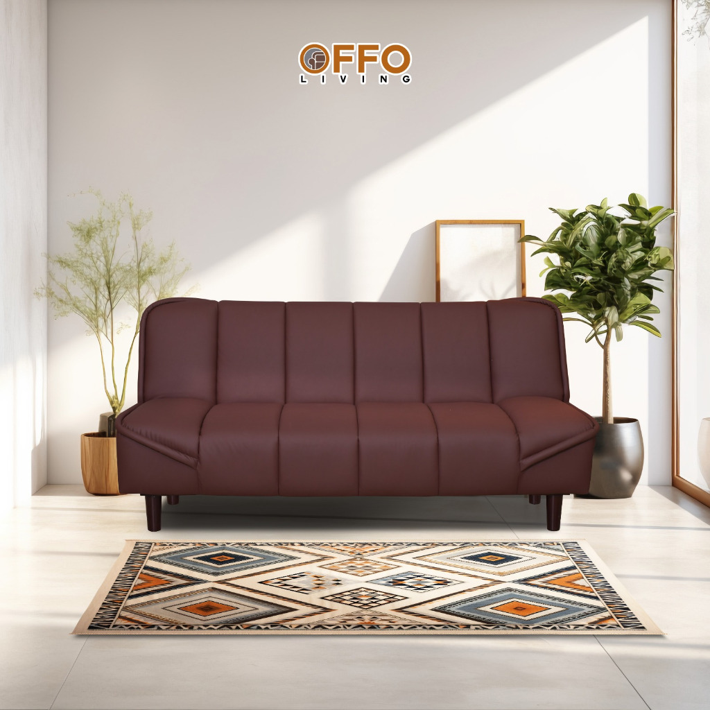 Sofa Bed London Cokelat 2