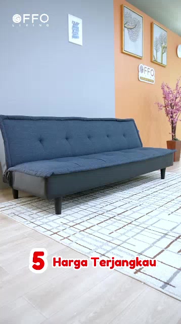 Sofa Bed X-Oda Cokelat Kacang 2