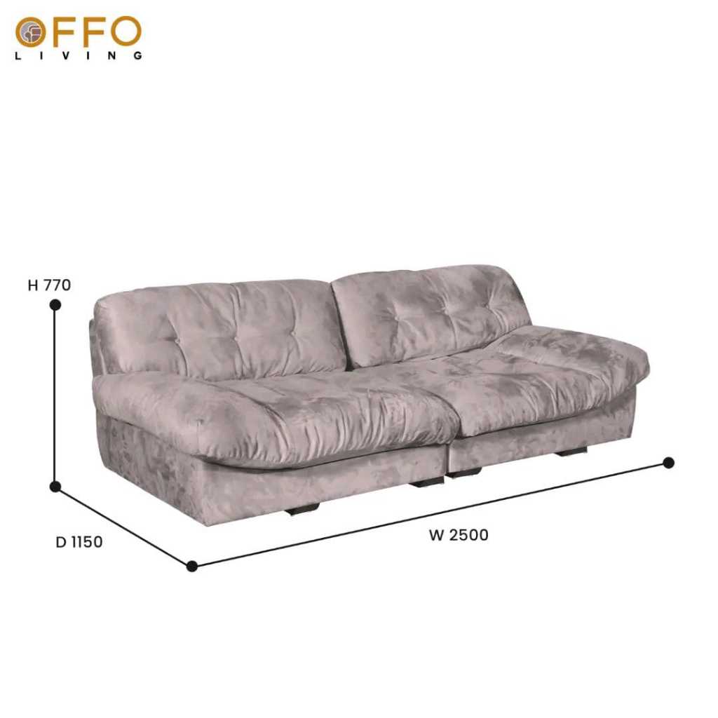 Sofa Sofiero Abu-Abu 3