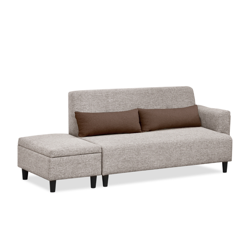 Sofa Tamara 2 Dudukan dengan Puf Paloma