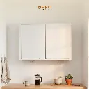 Kabinet Kitchen Set Atas Besi Minimalis 2 Pintu