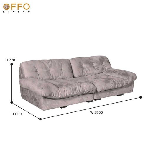 Sofa Sofiero Abu-Abu
