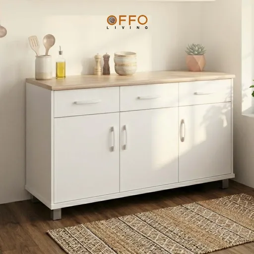 Kitchen Set Bawah Luna 3 Pintu