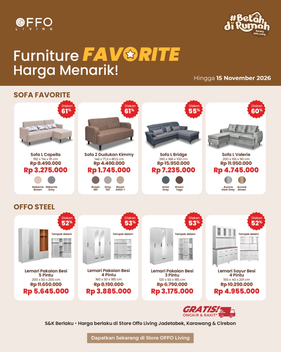 Furniture Favorite Harga Menarik